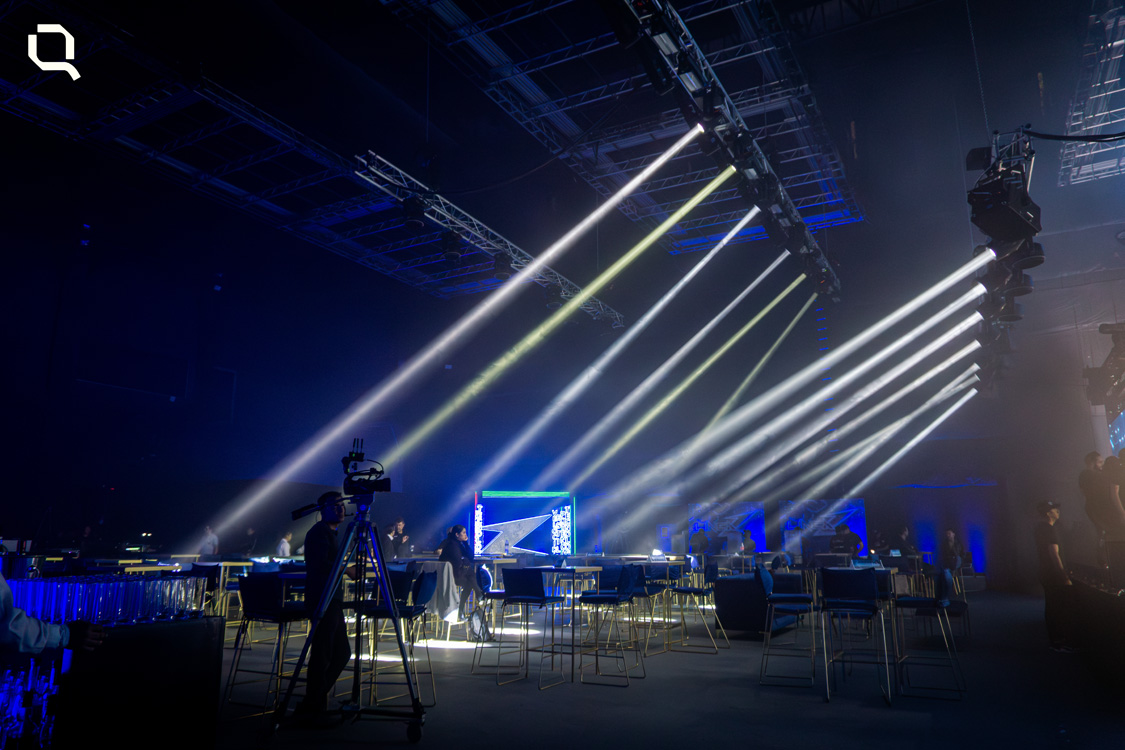 Foro 4 de Quarry Studios montado para evento corporativo