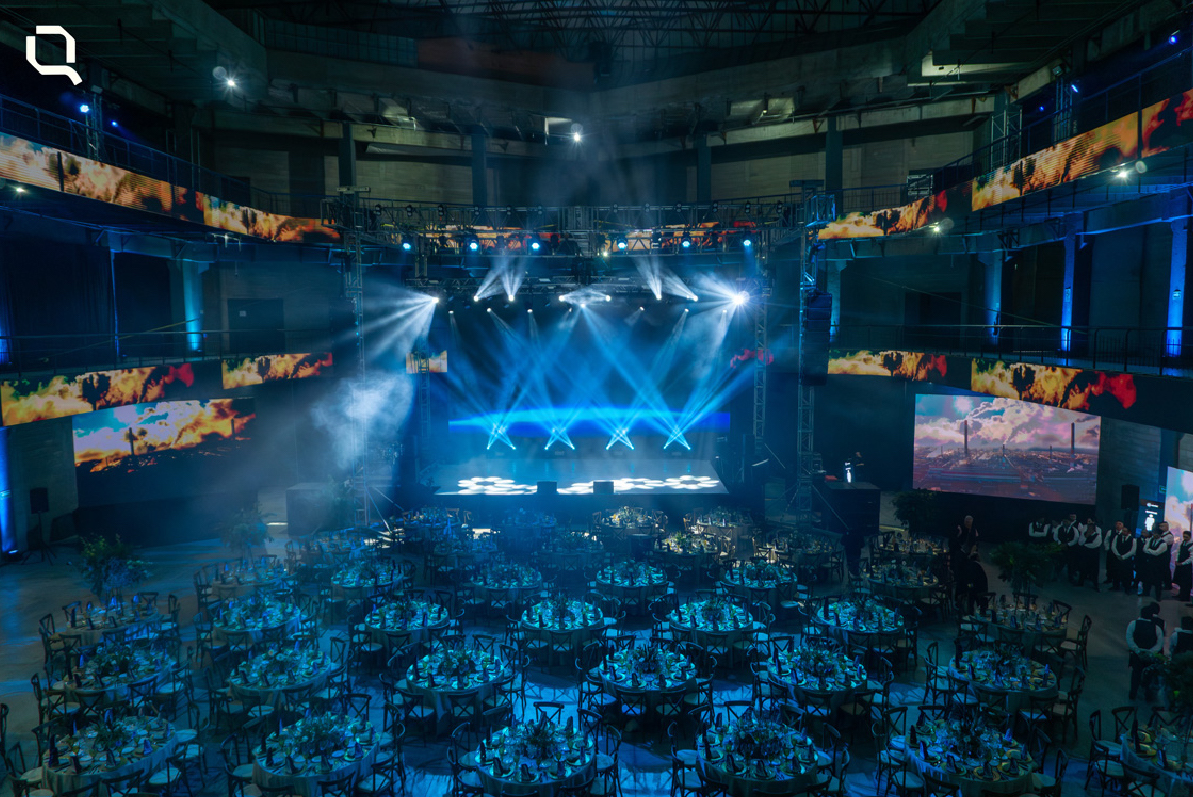 Evento corporativo de fin de año en Quarry Studios